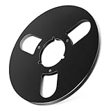 Toddmomy Leichtes Aluminiumlegierung Take Up Reel mit Löchern Leises Tape Reel Ersatzspule Stabile...