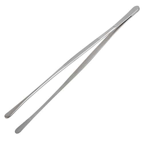 ATPWON Grillpinzette Fleischzange Grillzange Edelstahl für Küche BBQ Kochprofis(12 Zoll) Cover