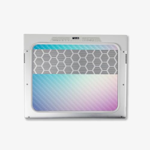 Image of MightySkins Carbon Fiber Skin Compatible with Alienware X14 R2 (2023) Full Wrap Kit - Vivid Fog | Protective, Durable Textured Carbon Fiber Finish | Easy to Apply & Change Styles | Made in The USA