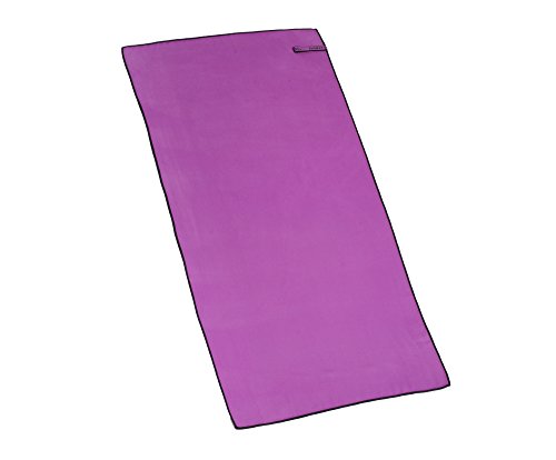 Gözze - Absorbent Sports and Gym Towel, Super Soft, Synthetic Fibre, 70 x 140 cm - Purple - Image 3