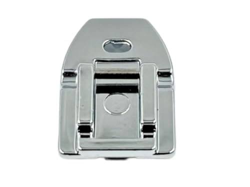 Image of ZENITH Round Zipper Invisible Pressure Foot Snap on Type for Automatic Electric Low Shank Sewing Machines Suitable for Usha Janome Brother Singer etc Steel Finish (Round Zipper)
