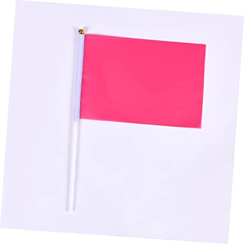 Mini drapeaux carrés en polyester durable : finition soignée pour grands événements - 8