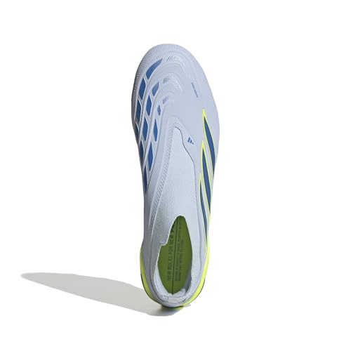 Image of adidas League Laceless Firm Ground Soccer Cleats - Red, White