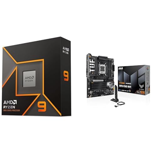 AMD Ryzen 9 9900X + TUF Gaming X870-PLUS WiFi