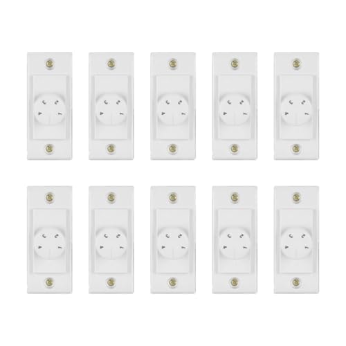 Anchor by Panasonic Penta Mini Fan Regulator EME Rotary Step White (120V–280V) – 5 Step Speed Control (14501-10)