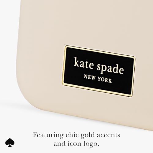 Image of kate spade new york iPhone 17 Pro Max Case - Compatible with MagSafe - Designer Phone Case - Icon Perfect Beige