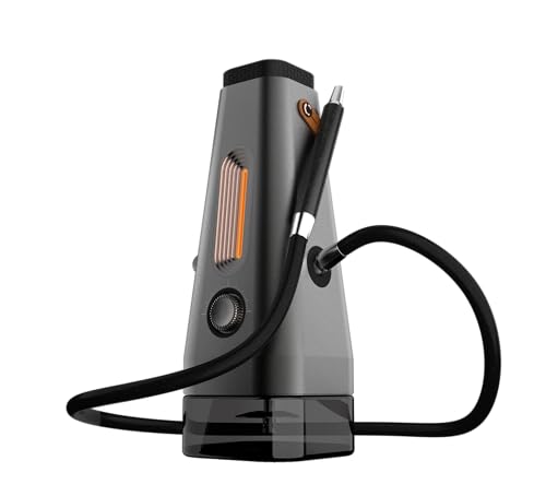 Enso Premium Electronic Shisha Luxury Electronic Shisha Portable Fire-Free & Coal-Free E-Hookah with Magnetic Mouthpiece Cordless Rechargeable Smart Hookah for Home Majlis & Travel