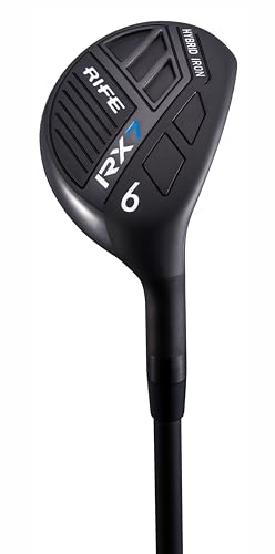 Rife Golf RX7 Senior Men's Standard Graphite Hybrid Iron #6 Club