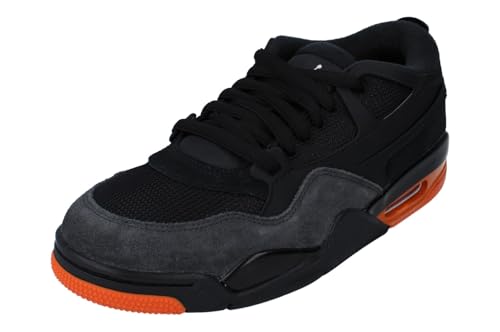 Air Jordan 4 RM Scarpe Uomo (Nero/Antracite/Starfish/Bianco), nero/antracite/stella marina/bianco, 8.5