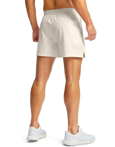 Image of Soothfeel Men's Running Shorts with Zipper Pockets 9 inch / 7 inch / 5 inch Quick Dry Eight Basketball Gym Workout Athletic Shorts