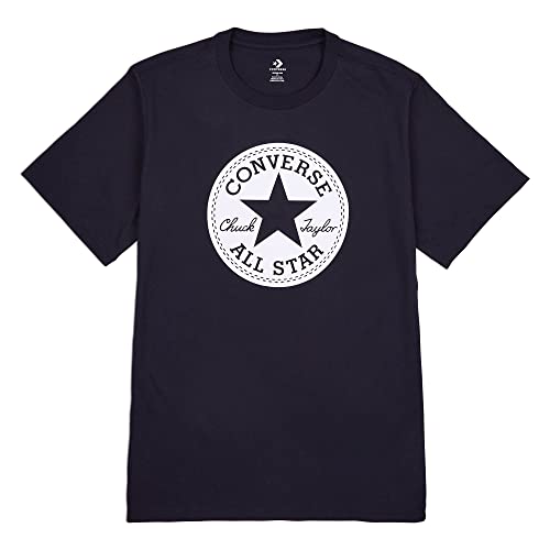 Converse T-Shirt Go-To Chuck Taylor Patch Black Code 10023854-A03, Black, XS