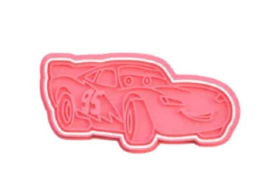 Miniatura 2 de McQueen Cars Cookie Cutter & Stamp