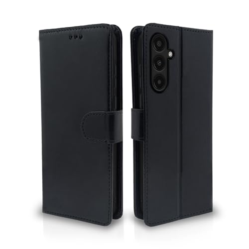 Pikkme Samsung Galaxy A35 5G Flip Cover Leather Finish | Inside TPU with Card Pockets | Wallet Stand and Shock Proof | Complete Protection Flip Case (Black) (B0D2XZCKZT) Amazon Price History, Amazon Price Tracker