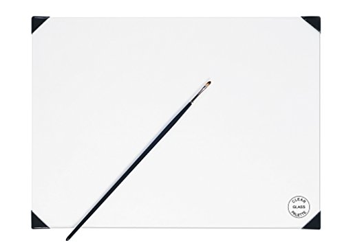 New Wave POSH Glass Artist Palette | Clear, 12 x