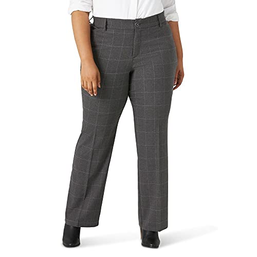 Lee Women's Plus Size Ultra Lux Comfort with Flex Motion Trouser Pant