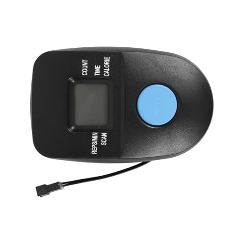 Gutol Moniteur de vélo d'exercice LCD, compteur électronique, affichage de la vitesse pour vélo stationnaire et rameur
