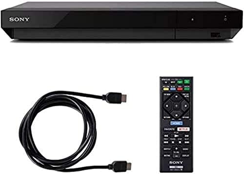 Sony 4K Ultra HD Blu Ray Player with 4K HDR and Dolby Vision + 6FT HDMI Cable - (UBP-X700)