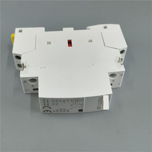 Contacteur modulaire 2P 20A pour rail DIN domestique 220V 1NC 1NO