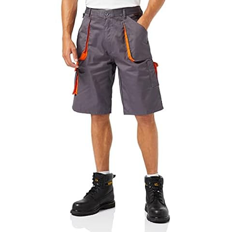 Portwest Texo Contrast Work Shorts in Grey Cover