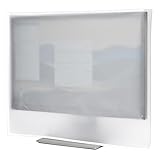 Monitor Dust Cover, LCD/LED HD Antistatic Vinyl Flat-Screen Computer Monitor Water Proof Protective Case Compatible with 22' iMac Desktop and Accessories (22W x16H x3D)