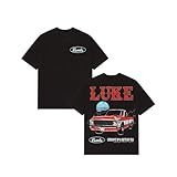 Luke Combs Growing Up and Getting Old Photo T-Shirt, Black, Large