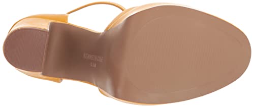 Kenneth Cole New York Women's Tatum Wedge Sandal, Nude Patent, 10 #TOP3