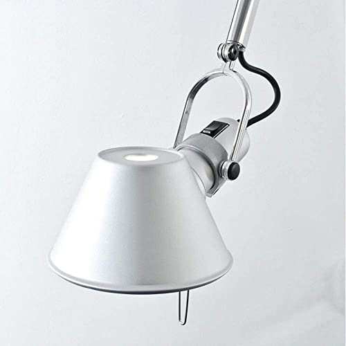 Brazo oscilante largo para aplique de pared de metal con diseño minimalista 6