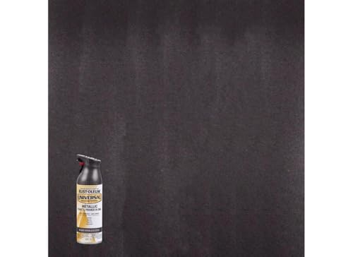 Image of Rust-Oleum 314558 Universal All Surface Metallic Spray Paint, 11 oz, Black Stainless Steel