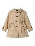 Forro interior de poliéster NAME IT Gabardina para niña Magda., beige, 6 años