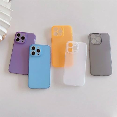 Coque antichoc mince pour iPhone 14 avec protection de l'appareil photo