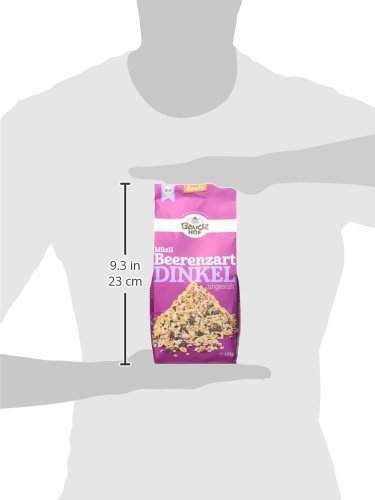 Bauckhof Dinkelmüsli Beerenzart, ungesüßt, 425 g