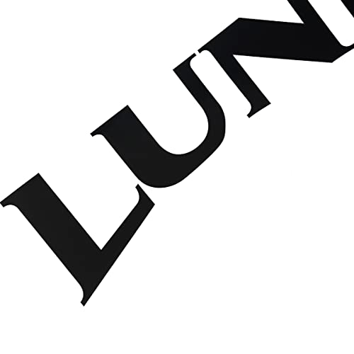Image of Pair Set Lund Boat Decal Sticker Fit for Boat Outboard Motor (Black)