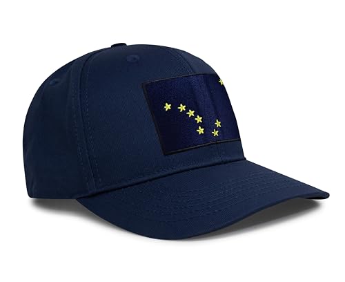 Image of International Tie State Hat for Men and Women, Adjustable Snapback Trucker Baseball Cap with Embroidered Patch