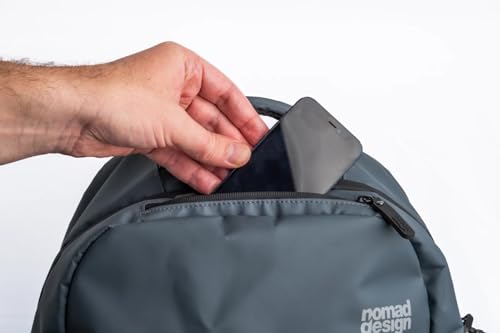 Nomad Design Fisherman's Backpack, High Capacity, Water Resistant, EVA Foam Backing, Detachable Front Pocket, Plier Holster, Large - 33L by Nomad Design - Used condition - Image 7