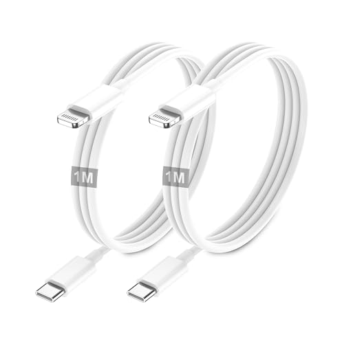 ZMHPJQ Câble USB-C vers Lightnning 1M [Certifié MFi] Cable USBC iPhone Chargeur Rapide Power Fil Lightning USB C pour iPhone 14 13 12 Pro Max Mini/11/XS/X/8...