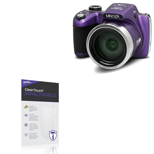 BoxWave Screen Protector Compatible with Minolta MN35Z - ClearTouch ImpactShield (2-Pack), Impenetrable Screen Protector Flexible Film