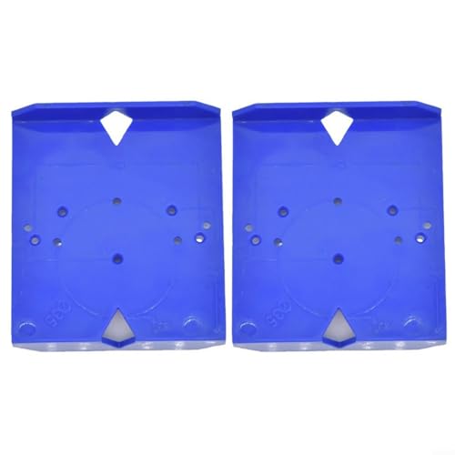 Zeroupshop Confezione da 2 cerniere per armadietto, strumento a doppia faccia, cerniere nascoste, allineamento accurato, assistente di perforazione, materiale ABS leggero, strumento per la lavorazione