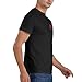 Kreators T Shirt Crew Fashion Neck Casual Top Basic Short Sleeve Shirt Black Medium