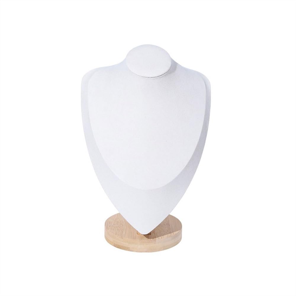 Zeng25liangOu-12 jewellery stand Velvet Necklace Stand Simple Jewelry Shopping Mall Ornaments Shooting Props Creative Jewelry Display Stand for Display and Storage(Large)