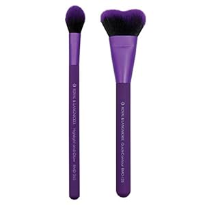 MODA-Royal-Langnickel-Insta-Glow-Make-up-Set-enthaelt-schnelle-Kontur-und-Highlight-Pinsel-Violett MODA Royal & Langnickel Insta-Glow Make-up-Set, enthält schnelle Kontur- und Highlight-Pinsel, Violett