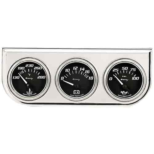 Equus 7000 Series Trio Gauge Set 2" Diameter