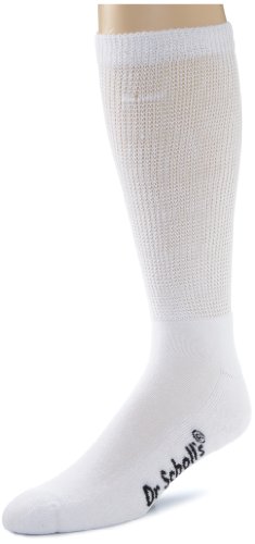 Dr. Scholl's Men's Non-binding Crew 2 Pair Sock