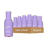 HATSU Sugar-Free White Tea – Cherry Blossom Flavor | Low-Calorie Iced Tea | 16.9 fl oz Bottles (Pack of 12)