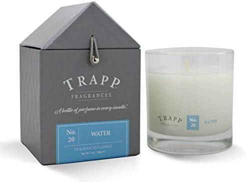 Trapp Signature Home Collection No. 20 Water Poured Scented Candle, 7-Ounce