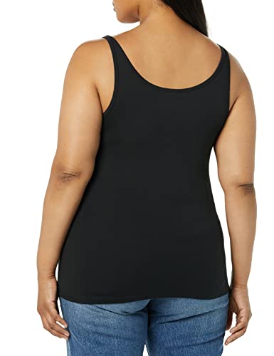 Image of Amazon Essentials Women's Slim-Fit Thin Strap Scoop Neck Tank Top