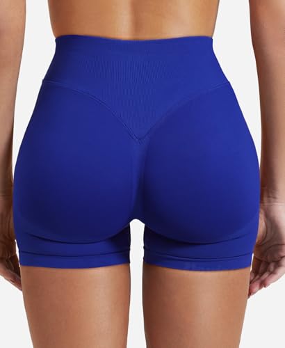 Image of VOYJOY Women Workout Impact Shorts 2.5 inch / 3.6 inch / 4.5 inch / 6 inch Scrunch Butt Booty | Tummy Control, High Waisted, Bike Short, Gentle Compression, for Women