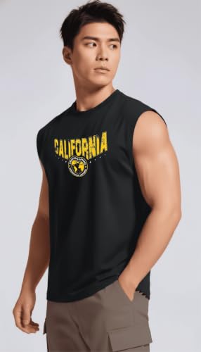 Image of JUARI BE A GENTLEMAN Men's Sleeveless Tank Top Premium Cotton Blend Muscle Fit Gym Vest | Casual Summer Shirt | Breathable & Lightweight Fitness Wear for Gym, Running & Daily Use