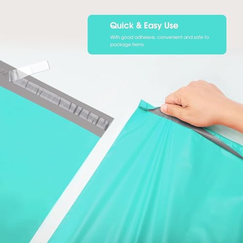 Image of Metronic Poly Mailers 24x24 300Pcs Large Shipping Bags for Clothes Plastic Mailers Strong Self Seal Adhesive Shipping Envelopes for Small Business Tear-resistant Mailer Bags Mailing Envelopes in Teal