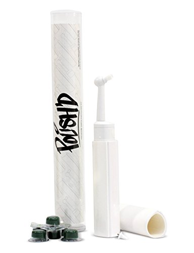 POLISH'D Premium Tooth Polishing Kit w/Professional Strength Polish - MINT (Medium Grit)