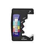 Tester della batteria digitale Display LCD AA/AAA/9V/1.5V Pulsante Cell Capacità della batteria Rilevatore di capacità Strumento di controllo della batteria